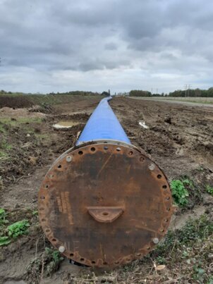 GPS PE Blue, the solution of choice for pipeline renewal programme