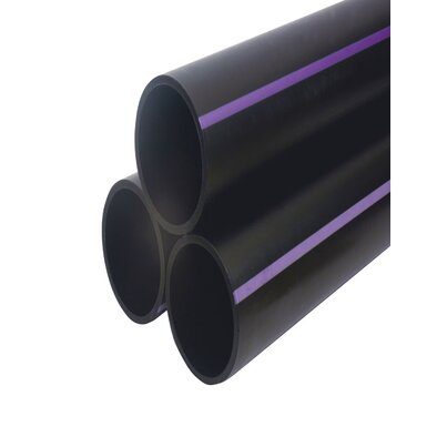 Vulcathene 102mm 4 Metre Pipe with No Marking