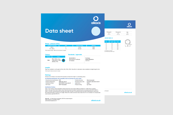 Frialen electrofusion data sheet