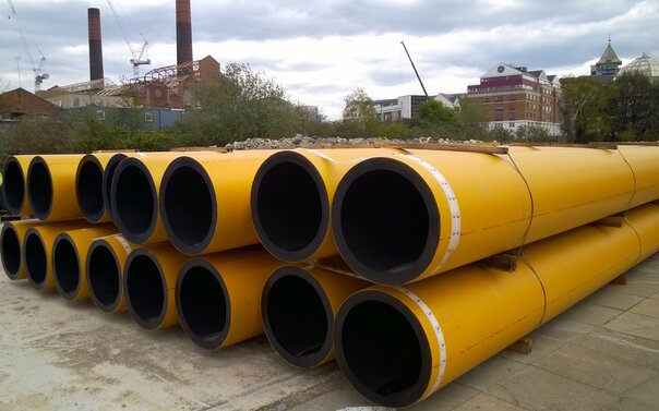 Replacement of Victorian gas mains in London inspires the largest GPS PE Yellow pipe ever made